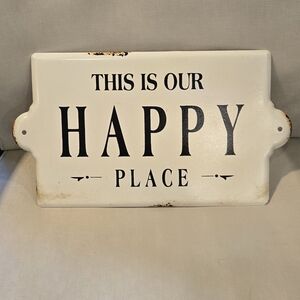 Happy Place Wall Decor